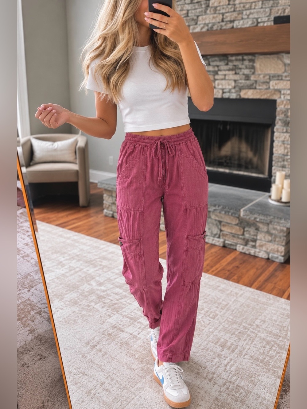 Free people cargo pants XS